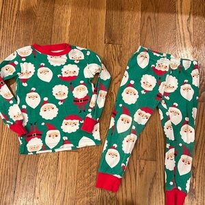 Carters Santa pajamas, 2t